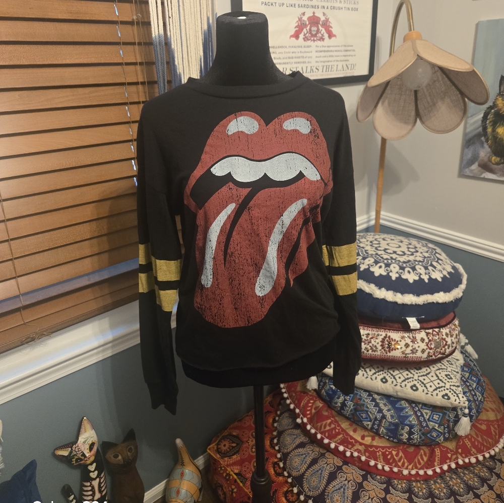 The Rolling Stones Black T-Shirt XS